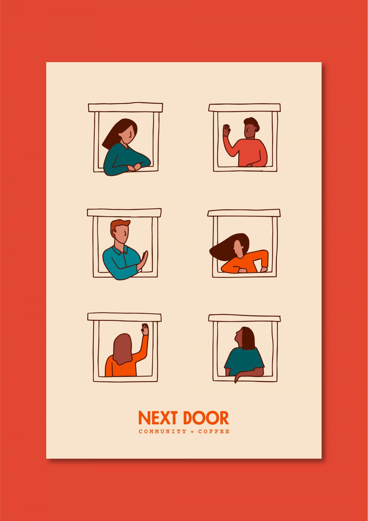 Next Door Promotional Poster