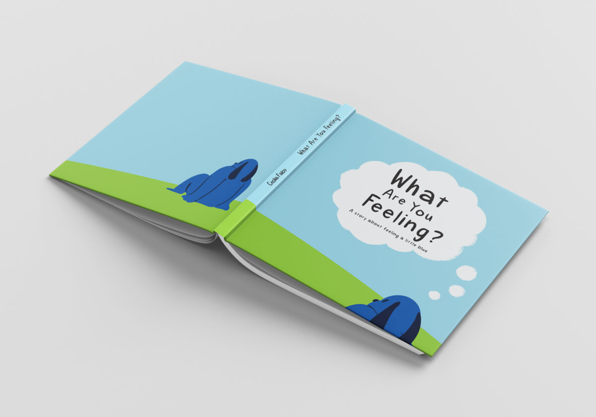 What Are You Feeling? Front and Back Cover Mockup