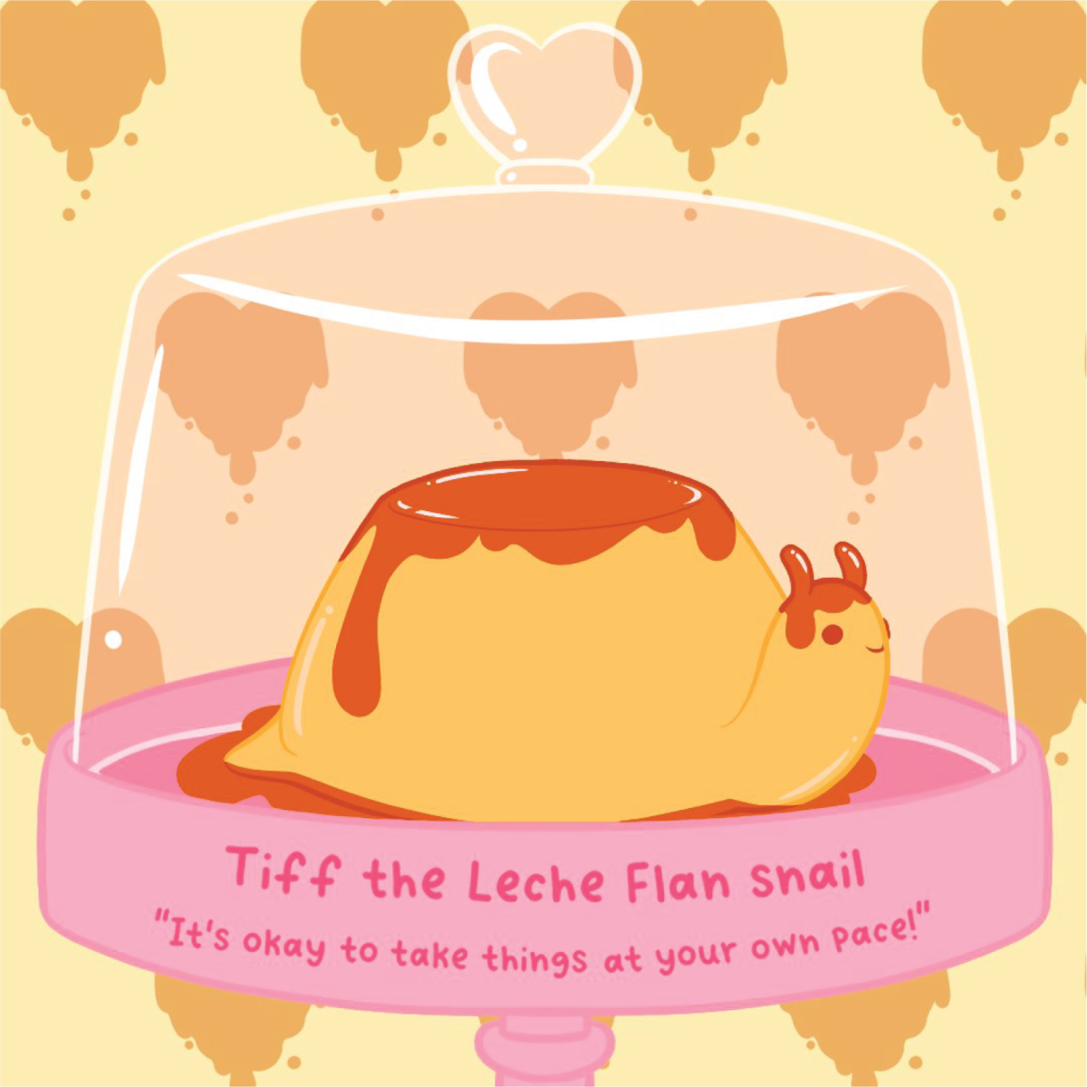 Tiff the Leche Flan Snail