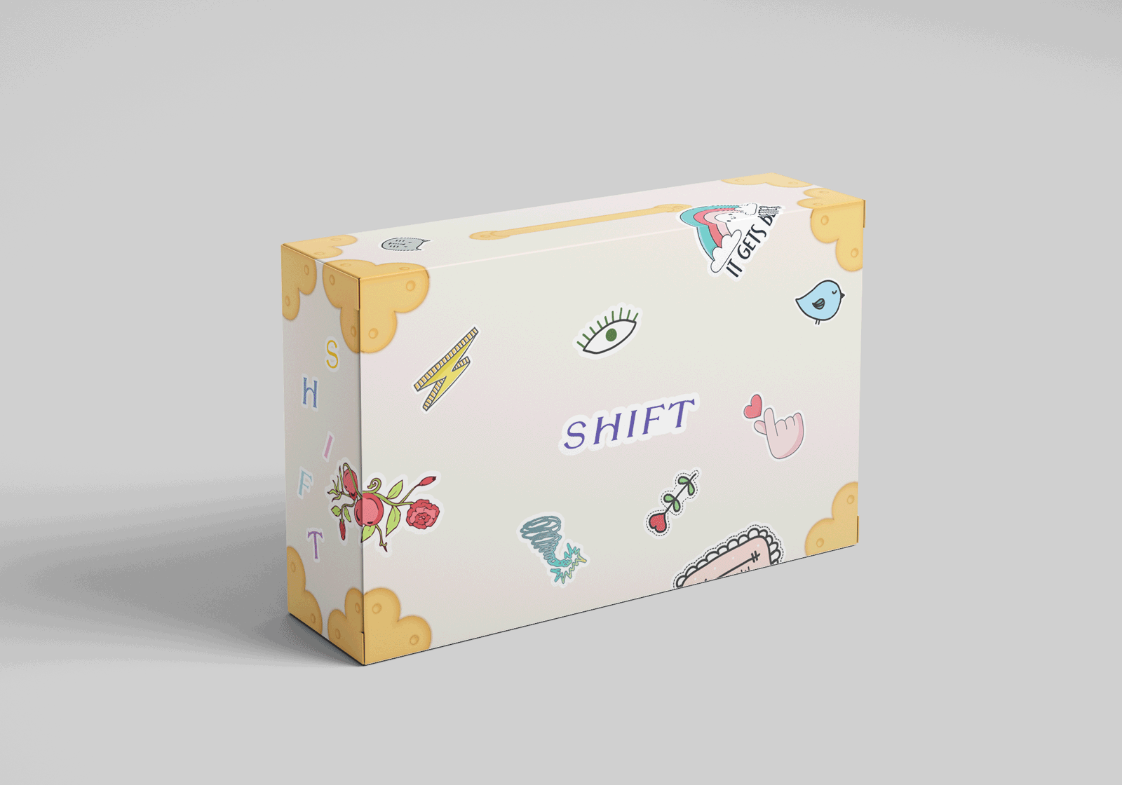 “SHIFT: The New Breeze” Album case, Exterior