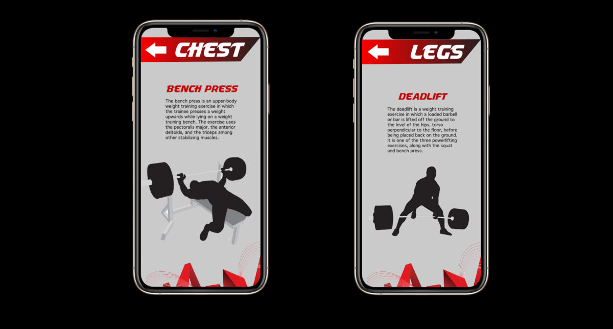 Chest and Legs tab