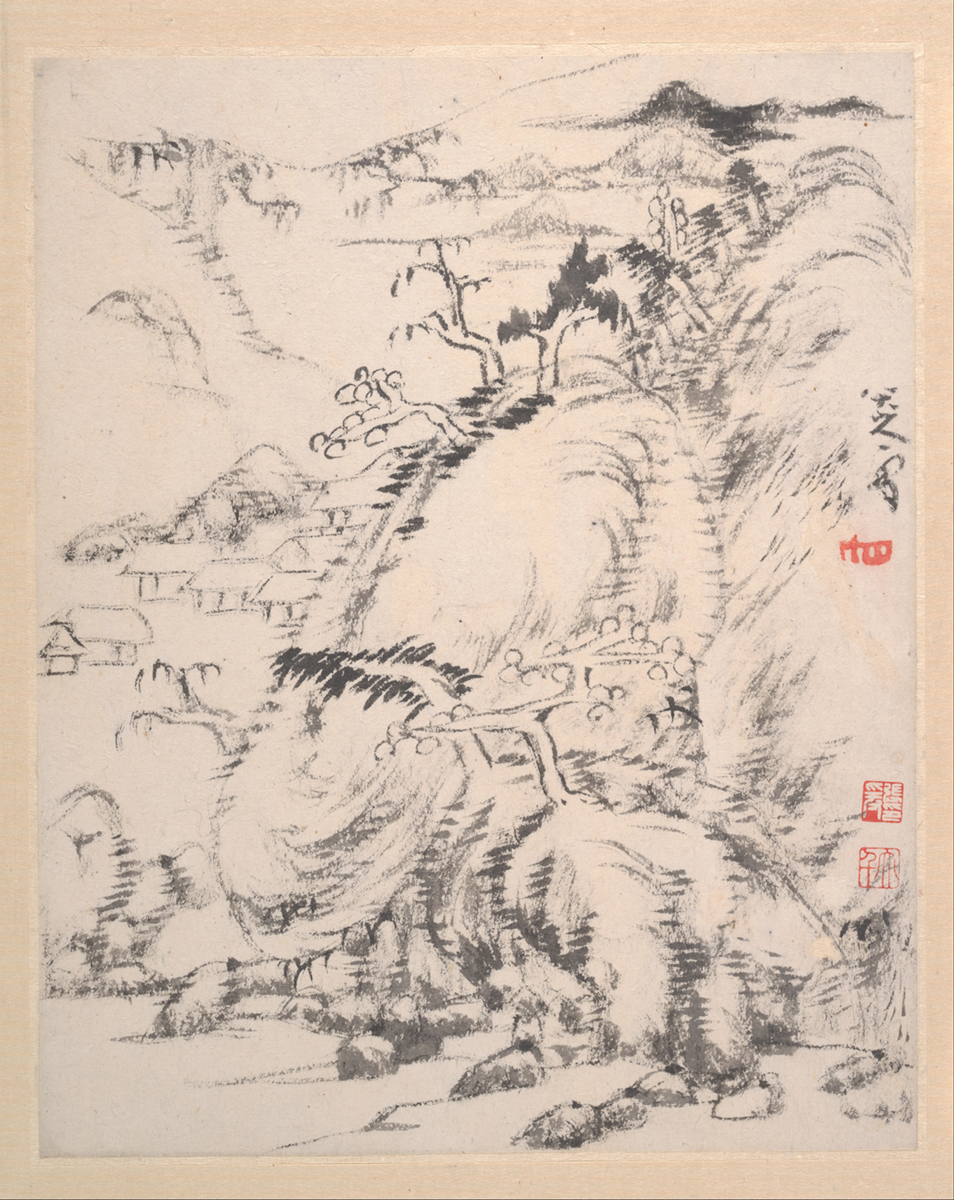 Landscape Album, Bada Shanren (Zhu Da)